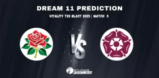 LAN vs NOT Dream11 Prediction 5th Match