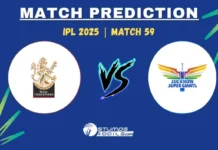 RCB eye top-two spot as struggling LSG fight for survival LSG vs RCB Match Prediction 59th Match