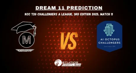 MEC vs AIOC Dream11 Prediction KCC T20 Challengers A League 3rd Edition 2025 Match 11 Cricket Picks