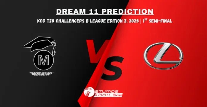 MEC vs LEX Dream11 Prediction 1st Semi-Final