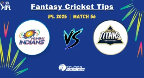 IPL 2025 Match 56: MI vs GT Fantasy Cricket Tips Today Match