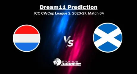 NED vs SCO Dream11 Prediction for ICC Cricket World Cup League Two 2023-27, Match 64