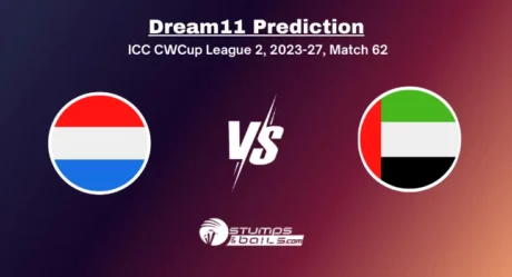 NED vs UAE Dream11 Prediction, Fantasy Cricket Tips For ICC Cricket World Cup League Two 2023-27 – Match 62