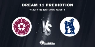 NOT vs WAR Dream11 Prediction Today match 4