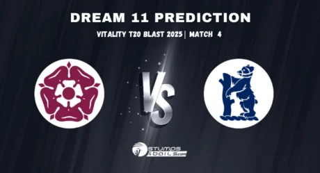 NOT vs WAR 4th Match Dream11 Prediction of Vitality Blast 2025