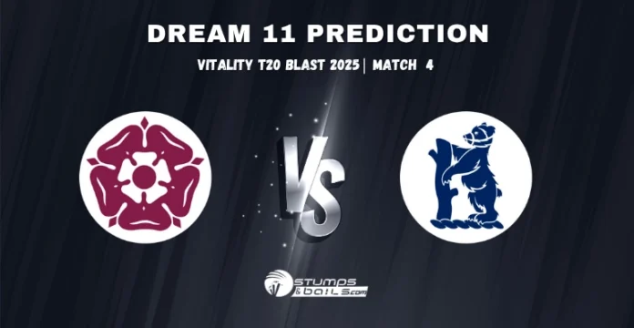 NOT vs WAR Dream11 Prediction Today match 4