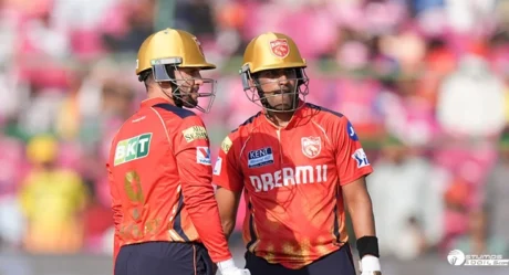 Nehal Wadhera, Shashank guide Punjab Kings to 219 against Royals, Shashank guide Punjab Kings to 219 against Royals 