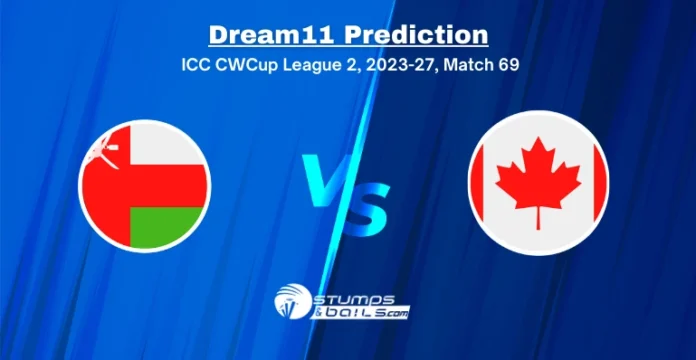 OMN vs CAN Dream11 Prediction 69th Match