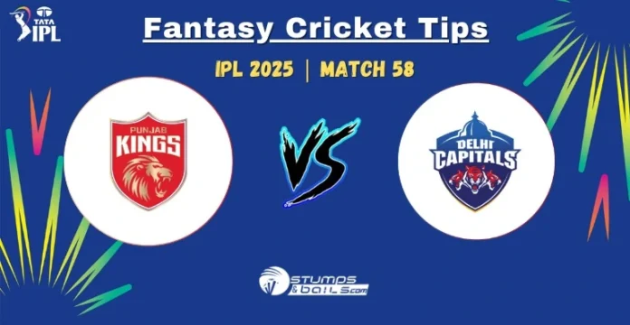 PBKS vs DC Fantasy Cricket Tips
