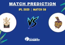 Who will win RCB vs KKR 58th Match of IPL 2025 RCB vs KKR Match Prediction