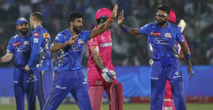 RR vs MI 50th Match Highlights