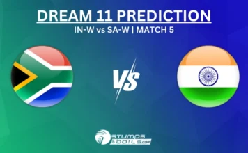 SA-W vs IN-W Dream11 Prediction Match 5 Sri Lanka Women’s Tri-Nation Series 2025 SA-W vs IN-W Dream11 Prediction Today Match 5