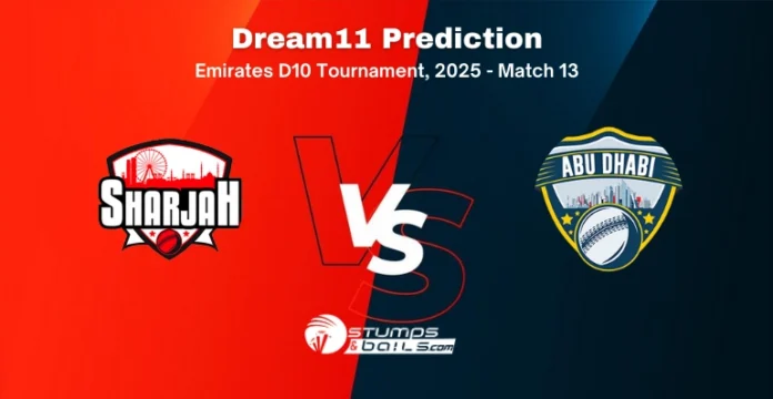 SHA vs ABD Match 13 Dream11 Prediction