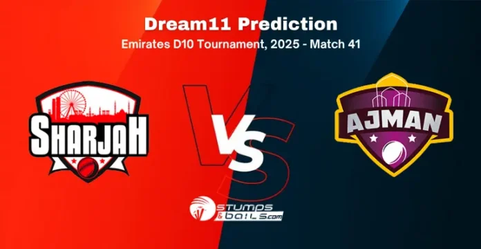 SHA vs AJM 41st Match Dream11 Prediction