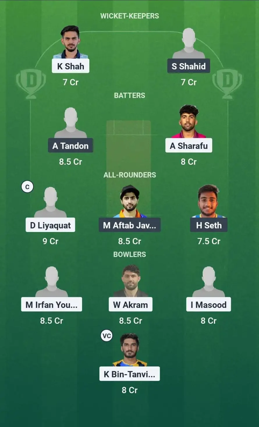 SHA vs AJM 41st Match Dream11 Prediction