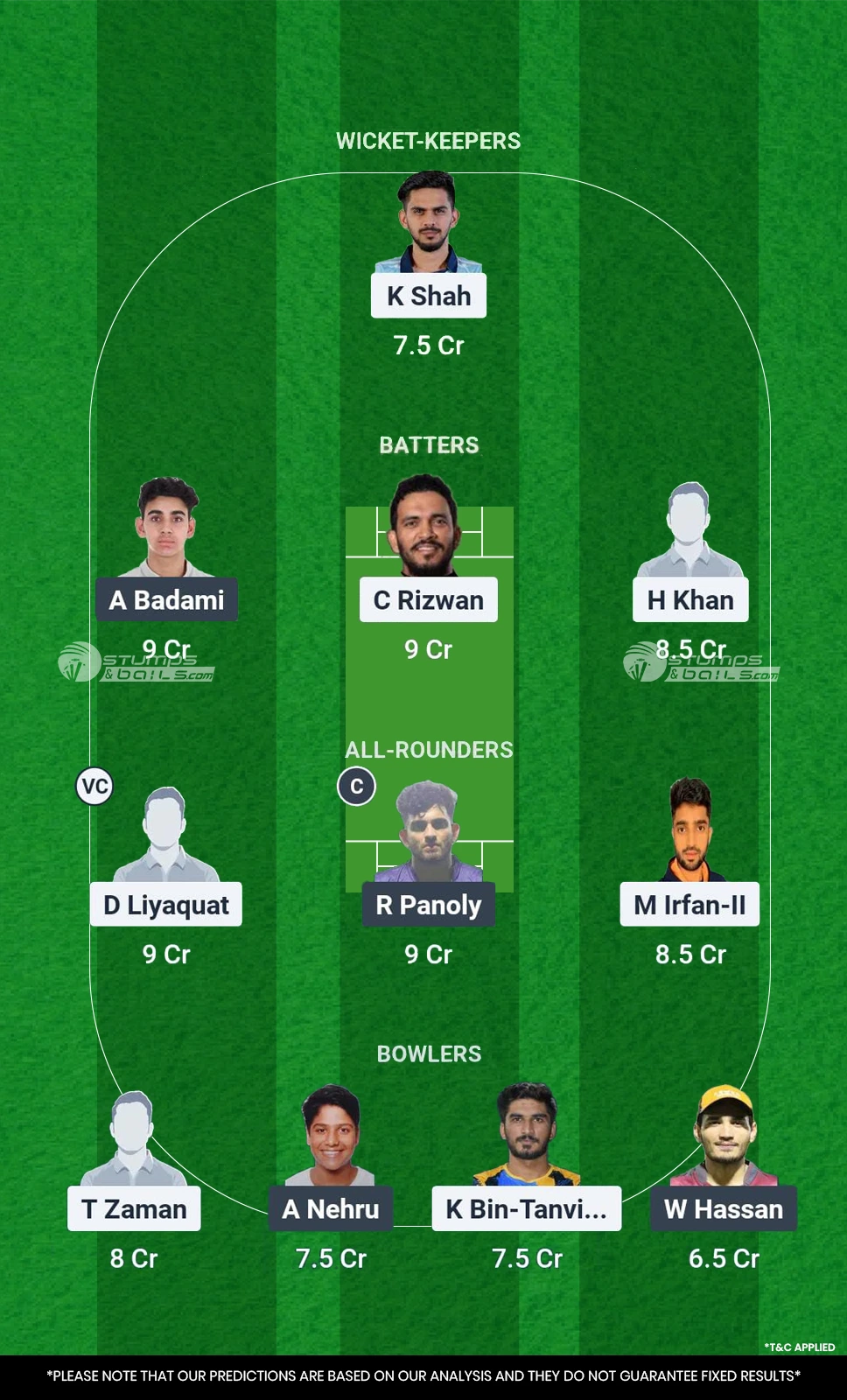 SHA vs DUB Fantasy Cricket Tips