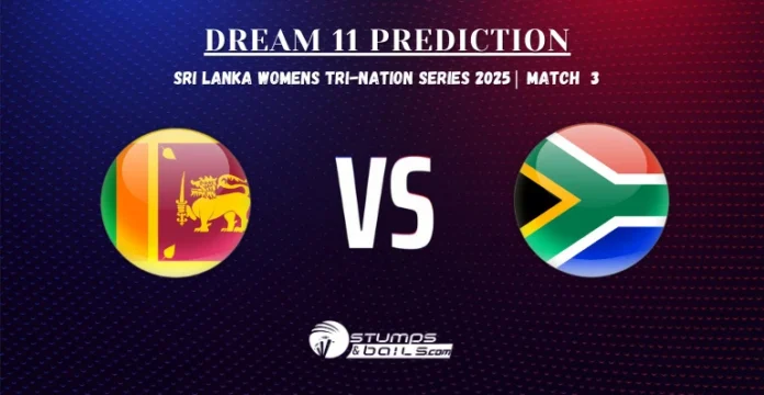 SL-W vs SA-W Dream11 Prediction Today Match 3