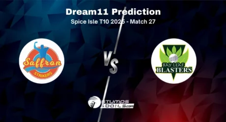 SS vs BLB Dream11 Prediction Emirates Dream11 Spice Isle T10 2025 for Match 27