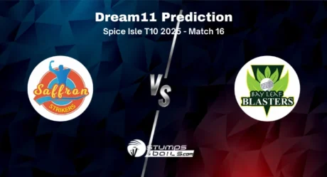 SS vs BLB Dream11 Prediction: Fantasy Cricket Team for Match 16 of Spice Isle T10 2025