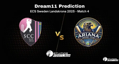 SSD vs ARI Dream 11 Predictions and Fantasy Tips For Match 4 of T10 ECS Sweden Landskrona 2025