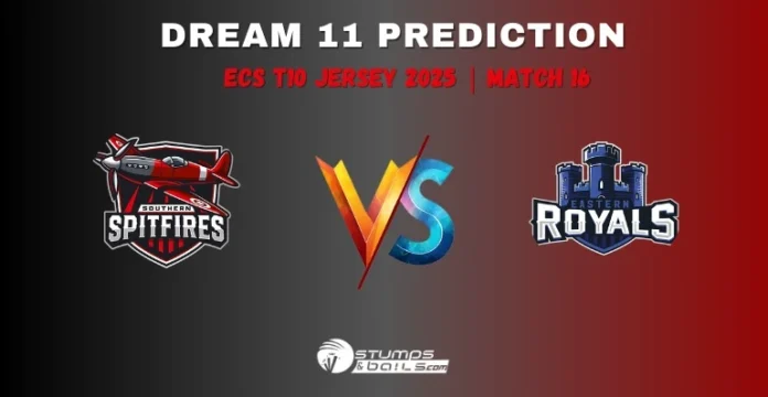 SSP vs ER Dream11 Prediction Today Match 16