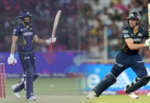 Shubman, Buttler power show drives GT to 224 Shubman Gill and Jos Buttler vs SRH