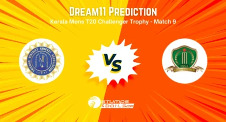 TRI vs MAP Dream11 Prediction Kerala Men’s T20 Challenger Trophy 2025  – Match 9