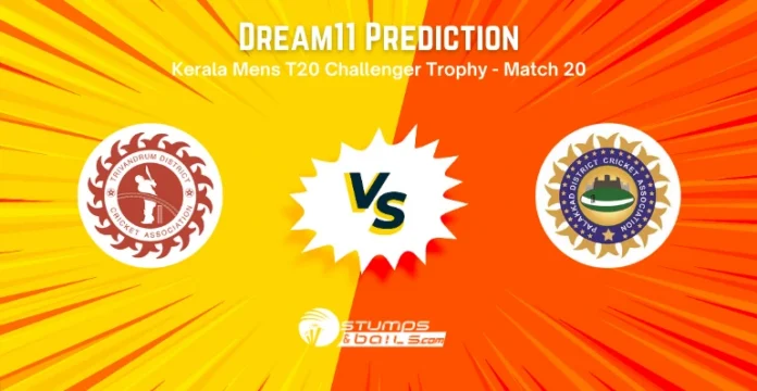 TVR vs PAL 20th Match Dream11 Prediction