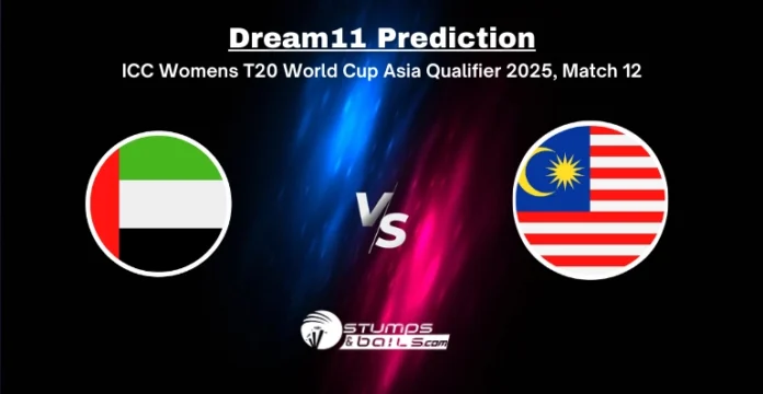 UAE-W vs ML-W Match 12 Dream11 Prediction Today