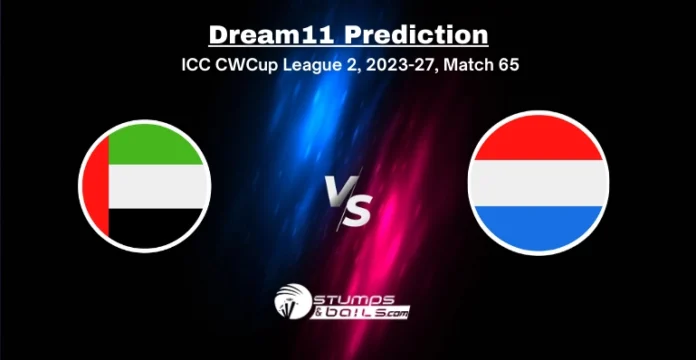 UAE vs NED Dream11 Prediction
