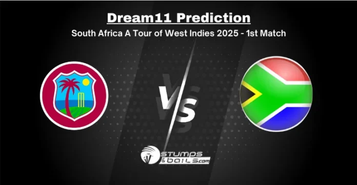 WI-A vs SA-A Dream11 Prediction