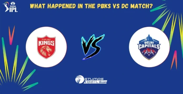 What happened in PBKS vs DC Match 58 IPL 2025