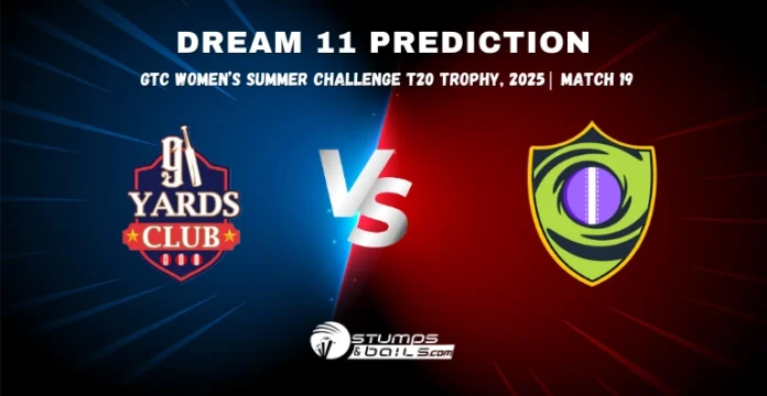 YC-W vs RS-W Dream11 Prediction Today Match 19