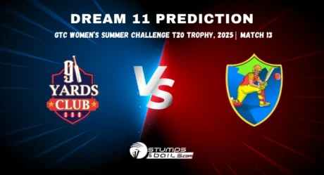 YC-W vs SG-W Dream11 Prediction GTC Women’s Summer Challenge T20 Trophy 2025  – Match 13