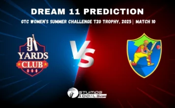 YC-W vs WR-W Dream11 Prediction GTC Women’s Summer Challenge T20 Trophy 2025 – Match 10 YC-W vs WR-W Dream11 Prediction Today Match 10