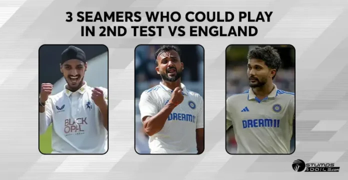 3 seamers who could play in 2nd Test vs England