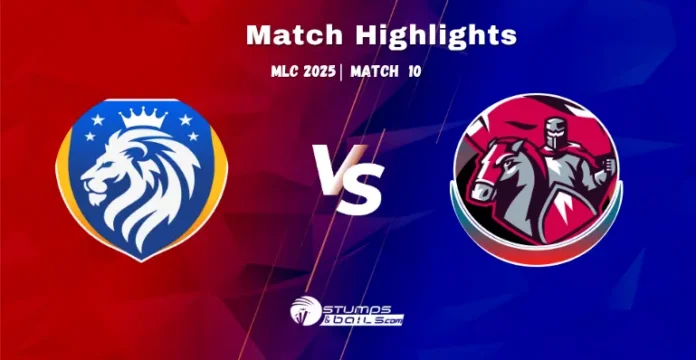 AF vs TEX 10th Match Highlights