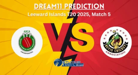 ATG vs NVS Dream11 Prediction for 5th Match – Leeward Islands T20 2025