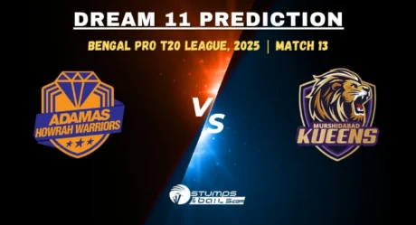 AHW vs MK Dream11 Prediction Match 13, Fantasy Cricket Tips of Bengal Pro T20 League 2025