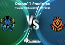 BLD vs SCK Fantasy Tips for 26th Match of Trinidad T10 Blast 7th Edition 2025 BLD vs SCK match 26 Dream11 Prediction