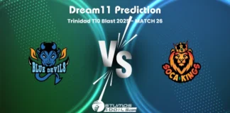 BLD vs SCK match 26 Dream11 Prediction