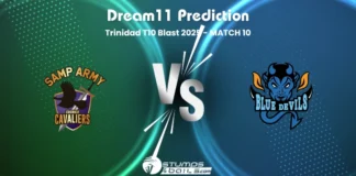 BLD vs SCL Dream11 Team Today 10th match