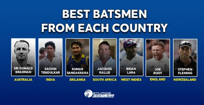 Best Batsmen from Each Country