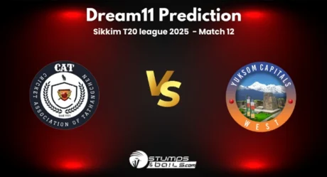 CAT vs YC Dream11 Prediction Sikkim T20 league 2025  – Match 12