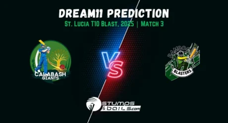 CBG vs BMB Match 3: Dream11 Team, Fantasy tips St. Lucia T10 Blast 2025