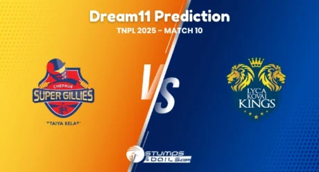 CSG vs LKK Dream11 Prediction: Fantasy Cricket Tips for TNPL 2025 – Match 10