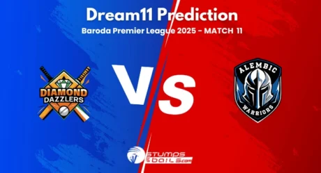 DDZ vs AWS Dream11 Prediction Baroda Premier League 2025  – Match 11