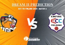 GGL vs EMP Dream11 Prediction: Surprise Picks for Match 6 of ECS Finland T10 2025 GGL vs EMP Match 6 Dream11 Prediction