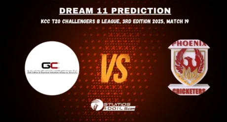 GUC vs THN Dream11 Prediction, Fantasy Cricket Tips for KCC T20 Challengers B League Edition 3 2025-Match 19