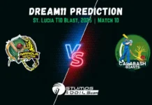 IYH vs CBG Dream11 Prediction, Fantasy Cricket Tips for St. Lucia T10 Blast 2025-Match 10 IYH vs CBG Dream11 Prediction